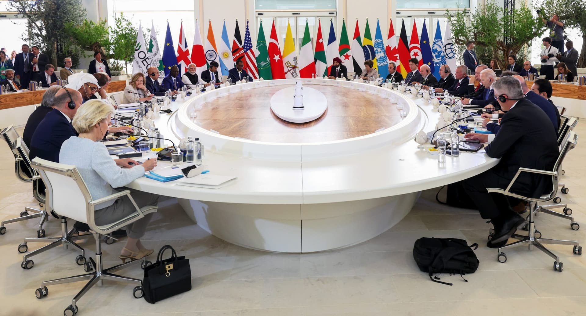 G 7 summit: 'जी-7 के साथ संवाद और सहयोग जारी रखेंगे', इटली में बोले पीएम मोदी
