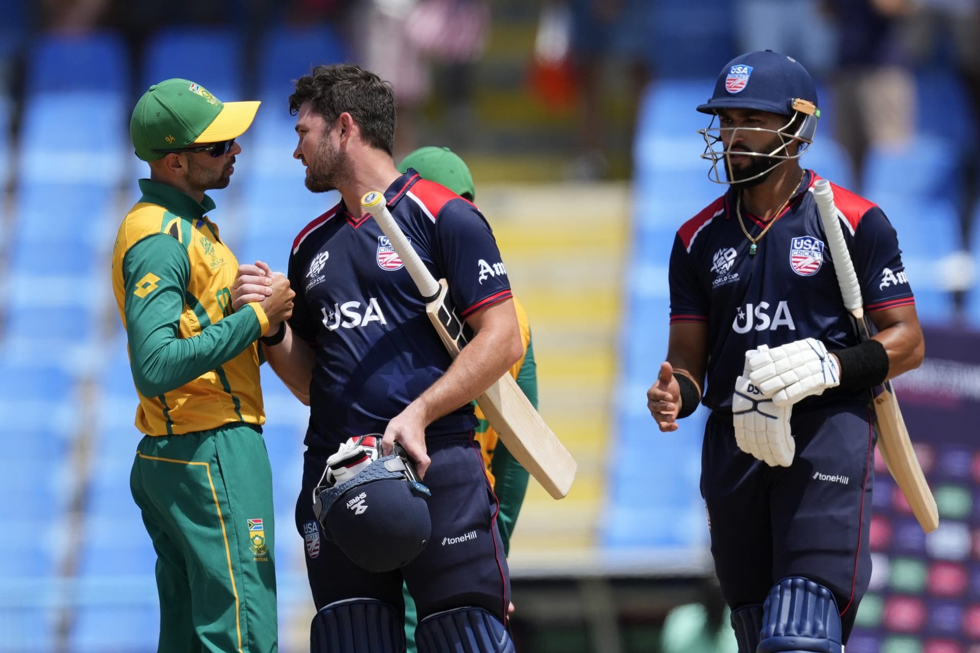 T20 World Cup 2024: सुपर 8 के पहले मुकाबले में दक्षिण अफ्रीका ने अमेरिका को हराया