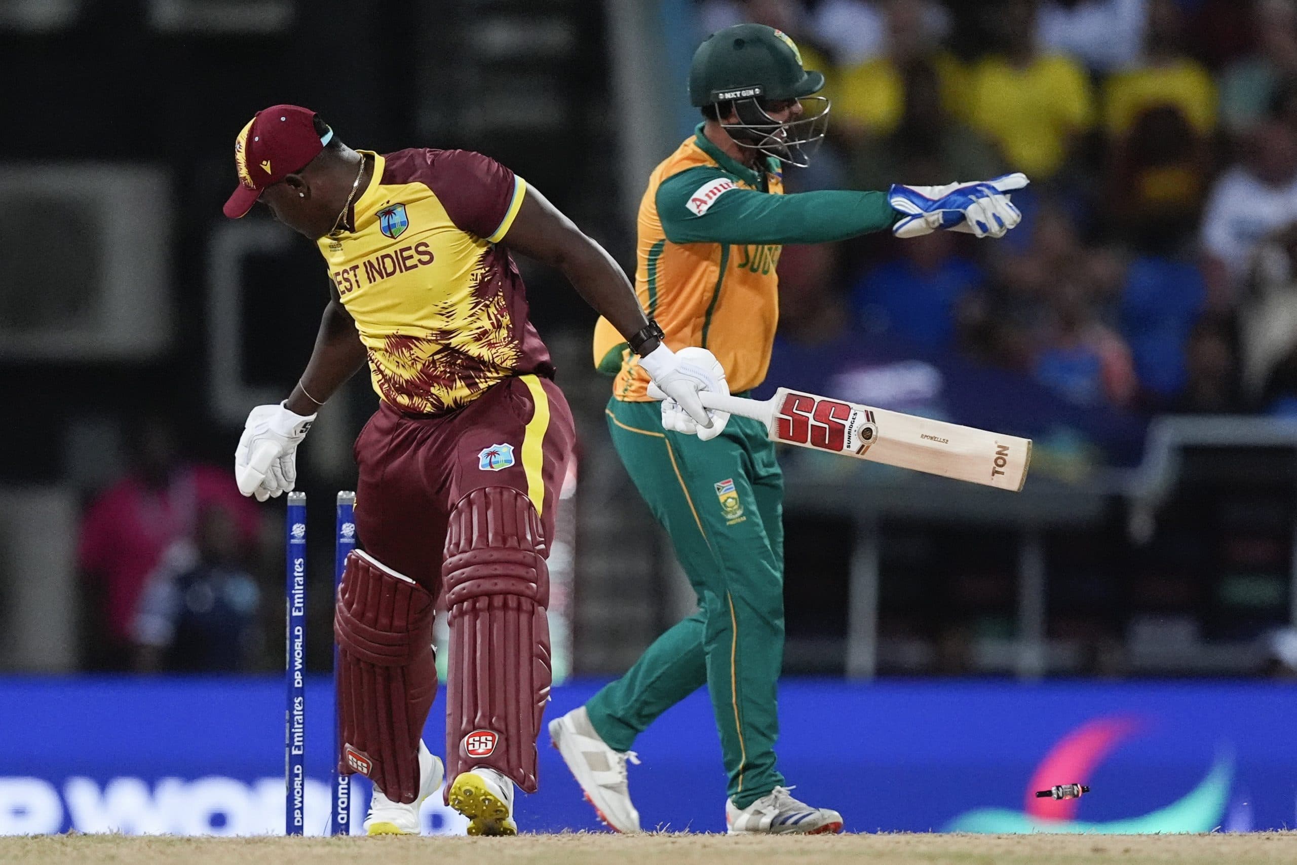 West Indies vs South Africa Score: दक्षिण अफ्रीका पहुंचा सेमीफाइनल में, वेस्टइंडीज को 3 विकेट से हराया