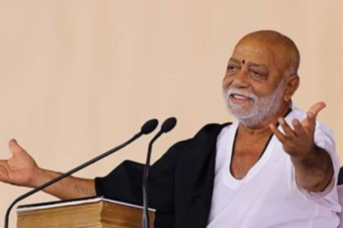सत्य ही शाश्वत है और राम सत्य है, गिरिडीह की रामकथा में बोले मोरारी बापू