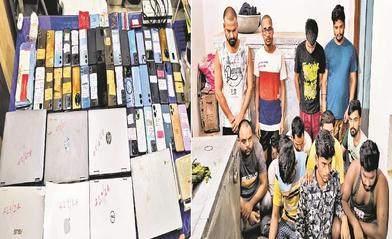 गोपालगंज पुलिस ने महादेव ऐप से ठगी करने वाले गिरोह का किया खुलासा, 12 आरोपी गिरफ्तार, दुबई से जुड़ा है कनेक्शन