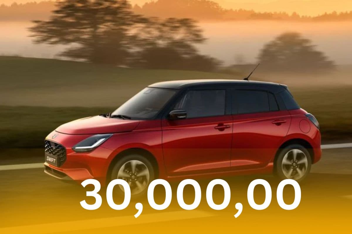 Swift भारत की सबसे पसंदीदा हैचबैक कार, 30 लाख यूनिट बेचकर Maruti 800 को पछाड़ा