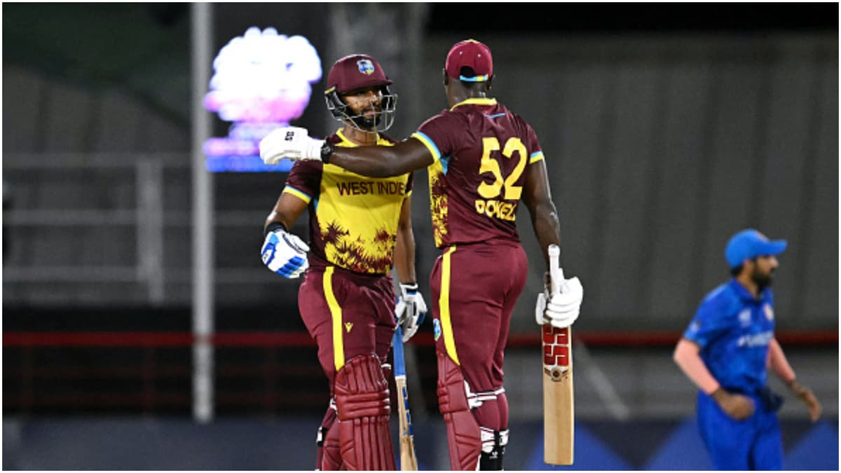 T20 World Cup 2024: वेस्टइंडीज ने अफगानिस्तान को 104 रनों से रौंदा