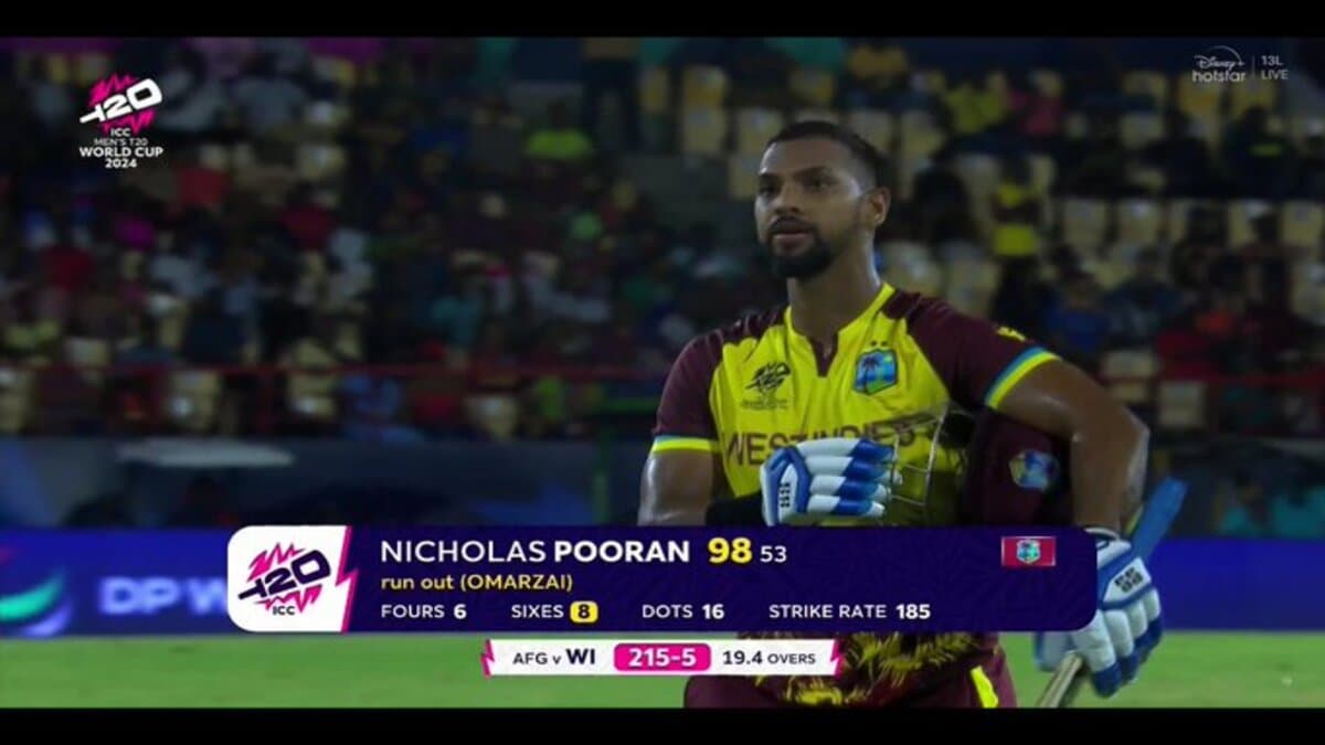 T20 World Cup 2024: Nicholas Pooran ने एक ओवर में ठोके 36 रन