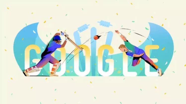 Google Doodle में आज T20 Cricket World Cup के रंग, देखें और जानें खास बातें