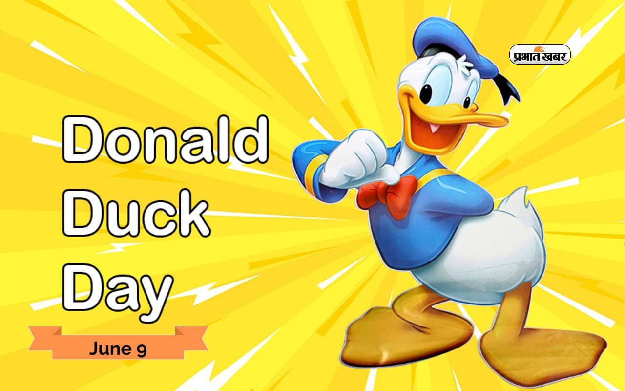 National Donald Duck Day 2024 आज, जानें क्यों खास है ये कार्टून कैरेक्टर
