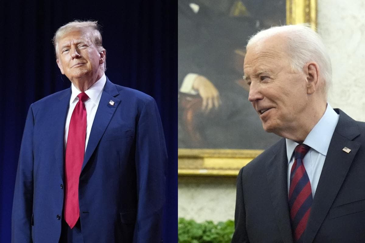 Trump vs Biden US Presidential Debate 2024: जो बाइडेन और डोनाल्ड ट्रंप बिना हाथ मिलाए निकल लिये आगे