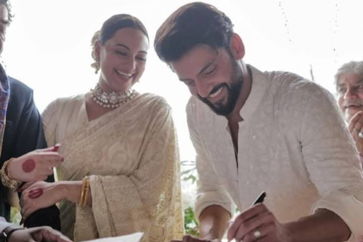 सोनाक्षी सिन्हा ने फाइनली शेयर किया अपना वेडिंग वीडियो, जहीर इकबाल की वाइफ बन इमोशनल हुई एक्ट्रेस