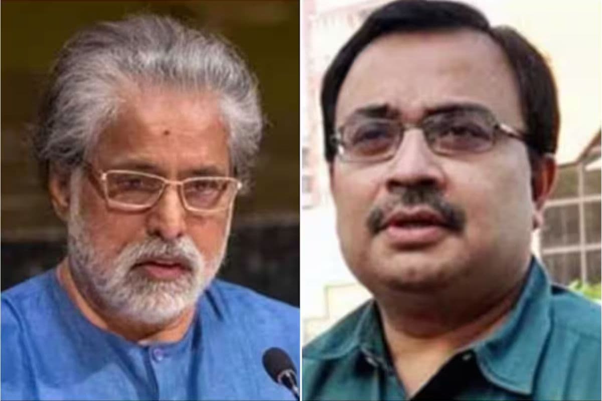 Lok Sabha Election 2024 : मतदान के दौरान कोलकाता उत्तर में एक साथ दिखे सुदीप बंद्योपाध्याय व कुणाल घोष