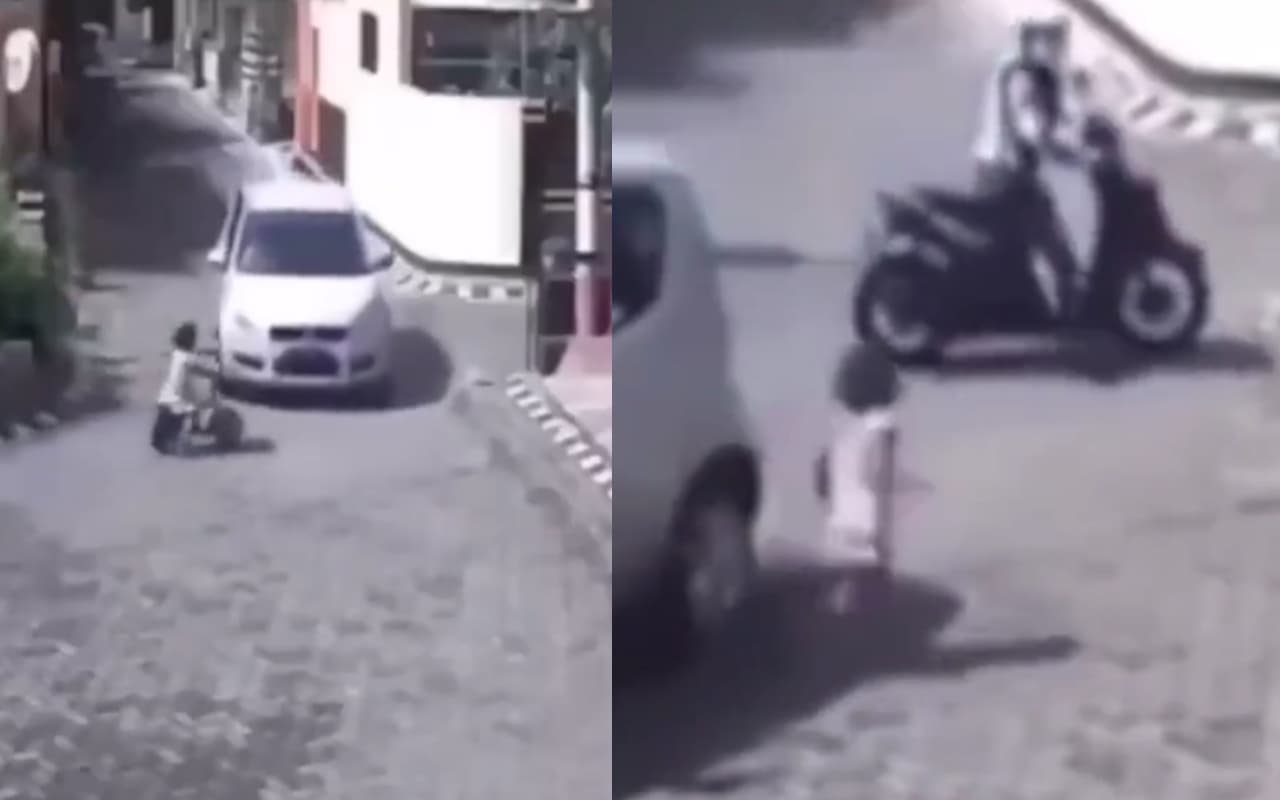 Viral Video: इतने बड़े हादसे में कुछ यूं बच गई नन्ही सी जान, सच में ये किसी चमत्कार से कम नहीं