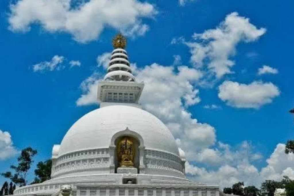 Vishwa Shanti Stup Rajgir