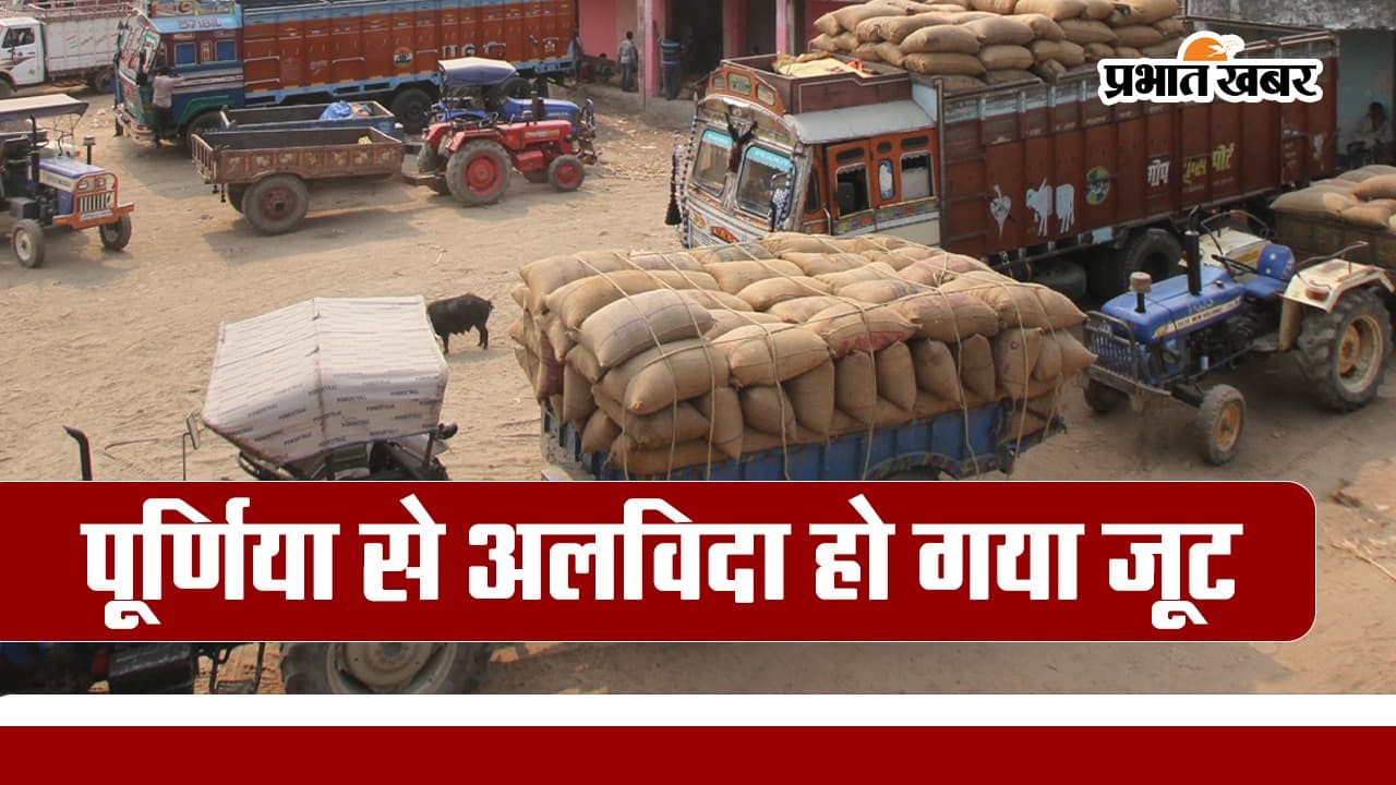 Bihar: पूर्णिया की गुलाबबाग मंडी, गोल्डन फाइबर से अब नहीं मिलता गोल्ड