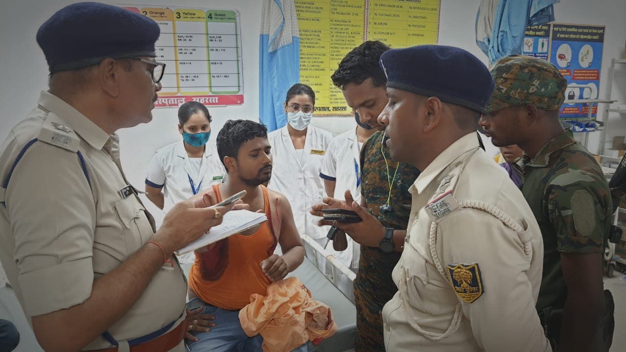 सहरसा में दिनदहाड़े लूट, फाइनेंस कर्मी को चाकू मार कर छीने 8.6 लाख रुपए