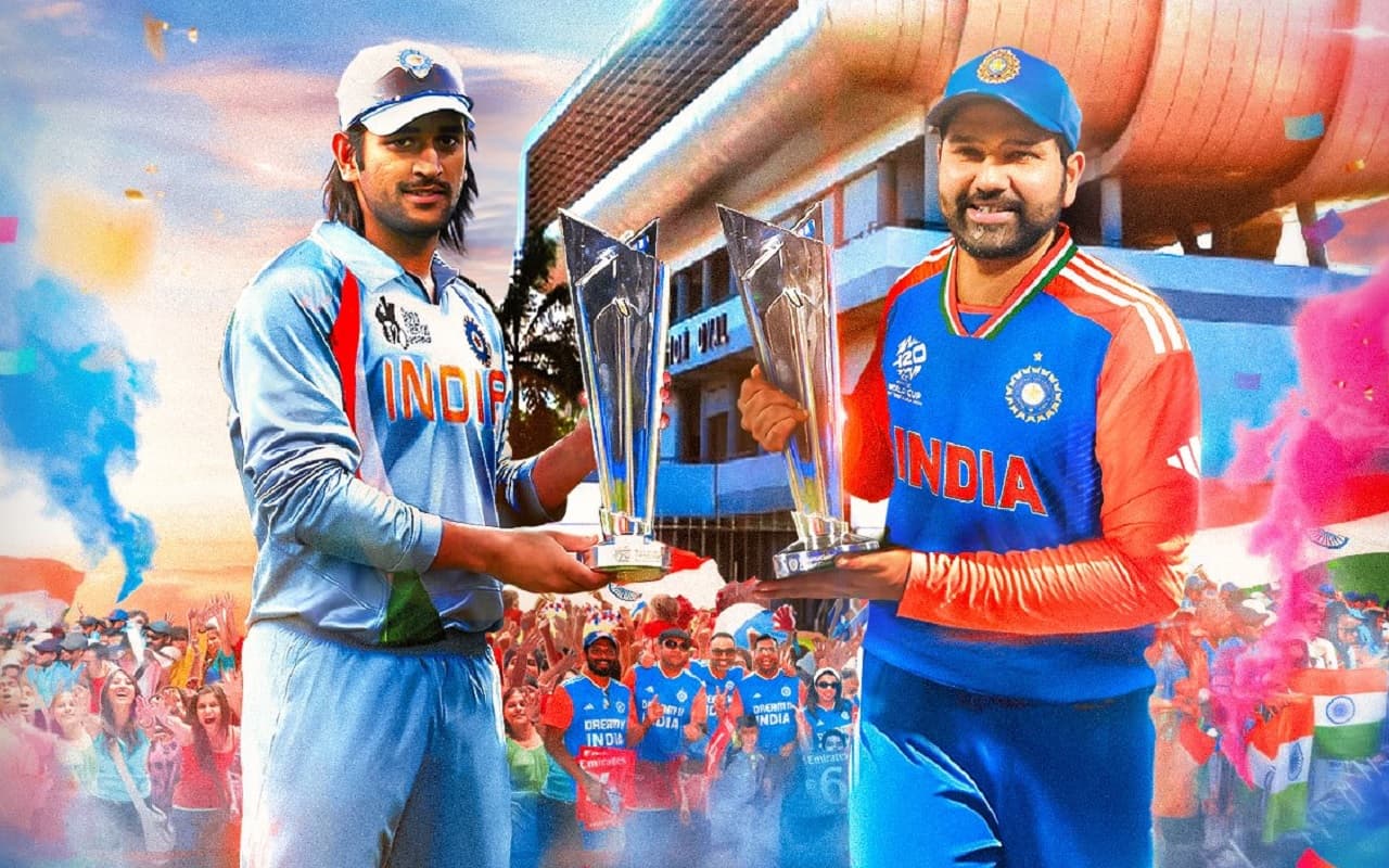VIDEO: तब धोनी और अब रोहित, दोनों की टीम ने एक ही अंदाज में वर्ल्ड कप फाइनल में जबड़े से छीनी जीत