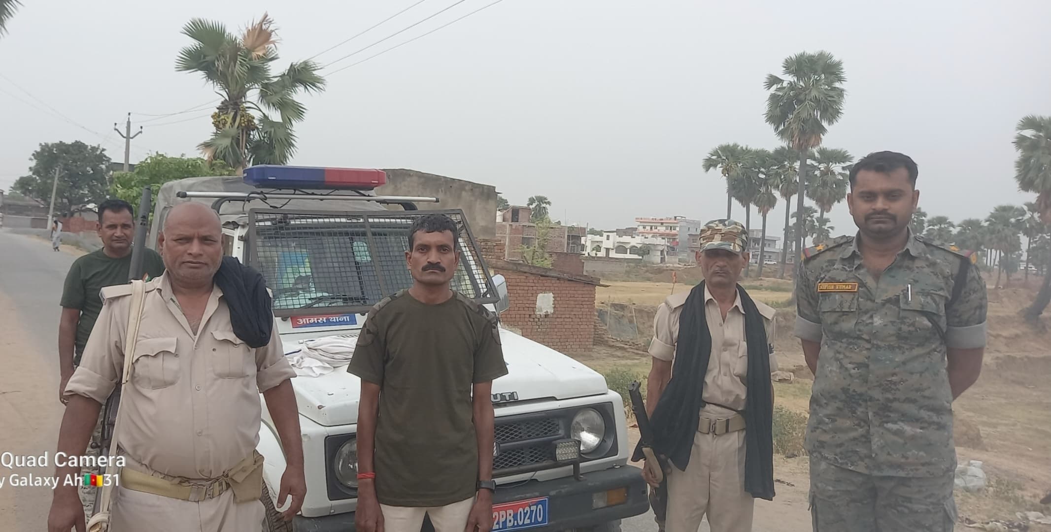 शेरघाटी उपकारा के पास गोलीबारी के मामले में एक हिरासत में