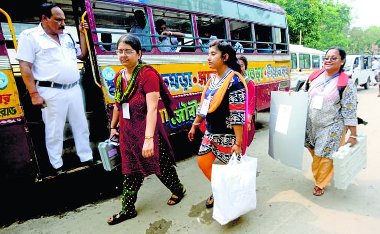 राज्य की नौ सीटों पर मतदान