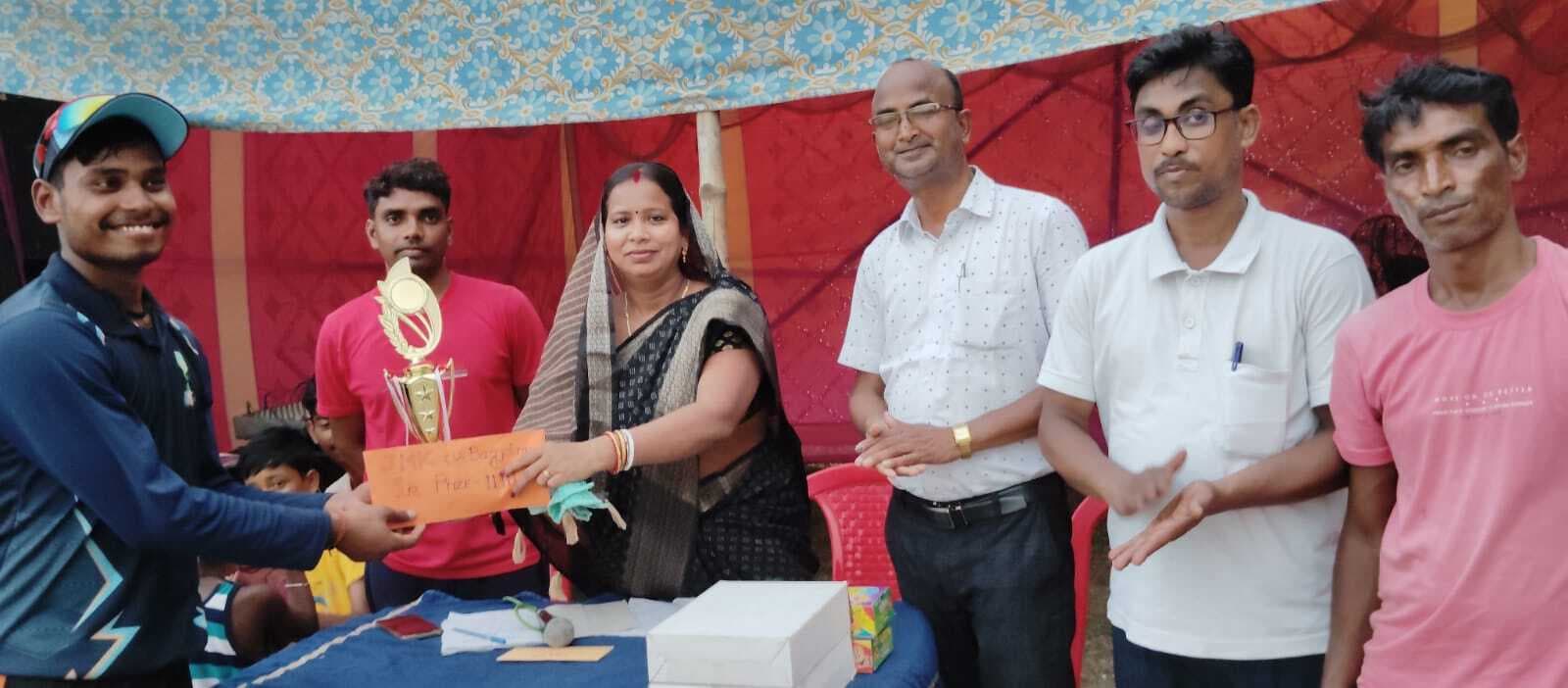 क्रिकेट टूर्नामेंट में एसएसवाइ क्लब की खिताबी जीत