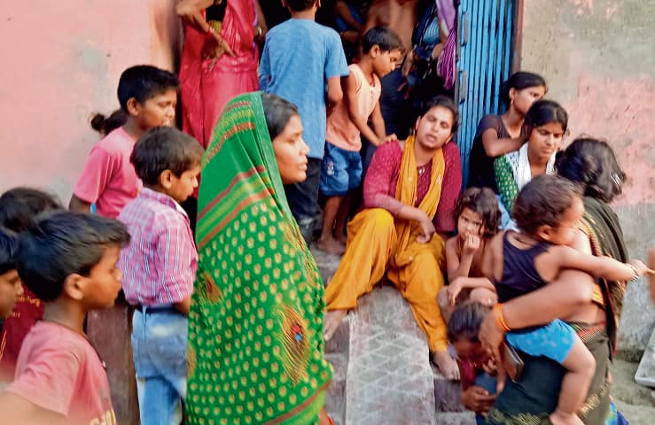 कटेया के नंदपट्टी में संदिग्ध स्थिति में अधेड़ की मौत