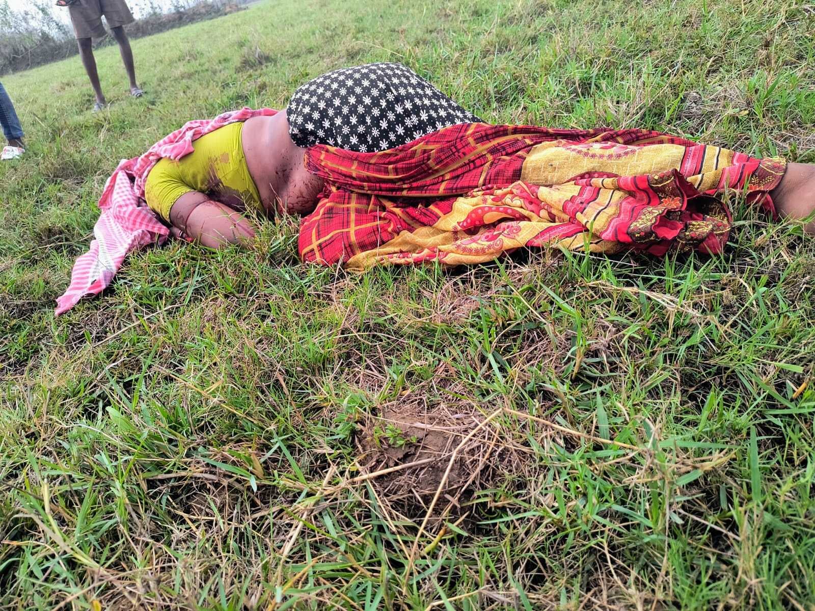 चंद्रपुरा में धारदार हथियार से महिला की हत्या