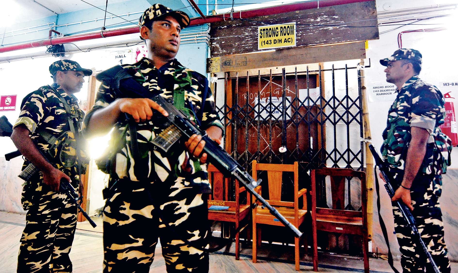 55 मतगणना केंद्रों के 418 काउंटिंग हॉल में होगी गिनती, सुरक्षा हुई कड़ी