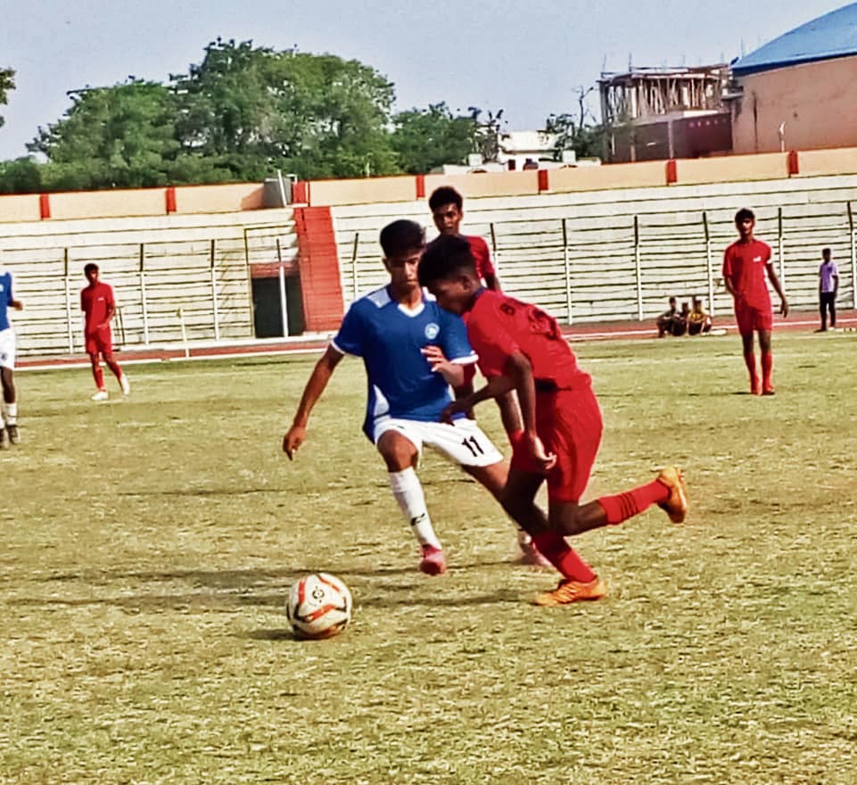 यूथ फुटबॉल लीग में खेल प्राधिकरण चैंपियन