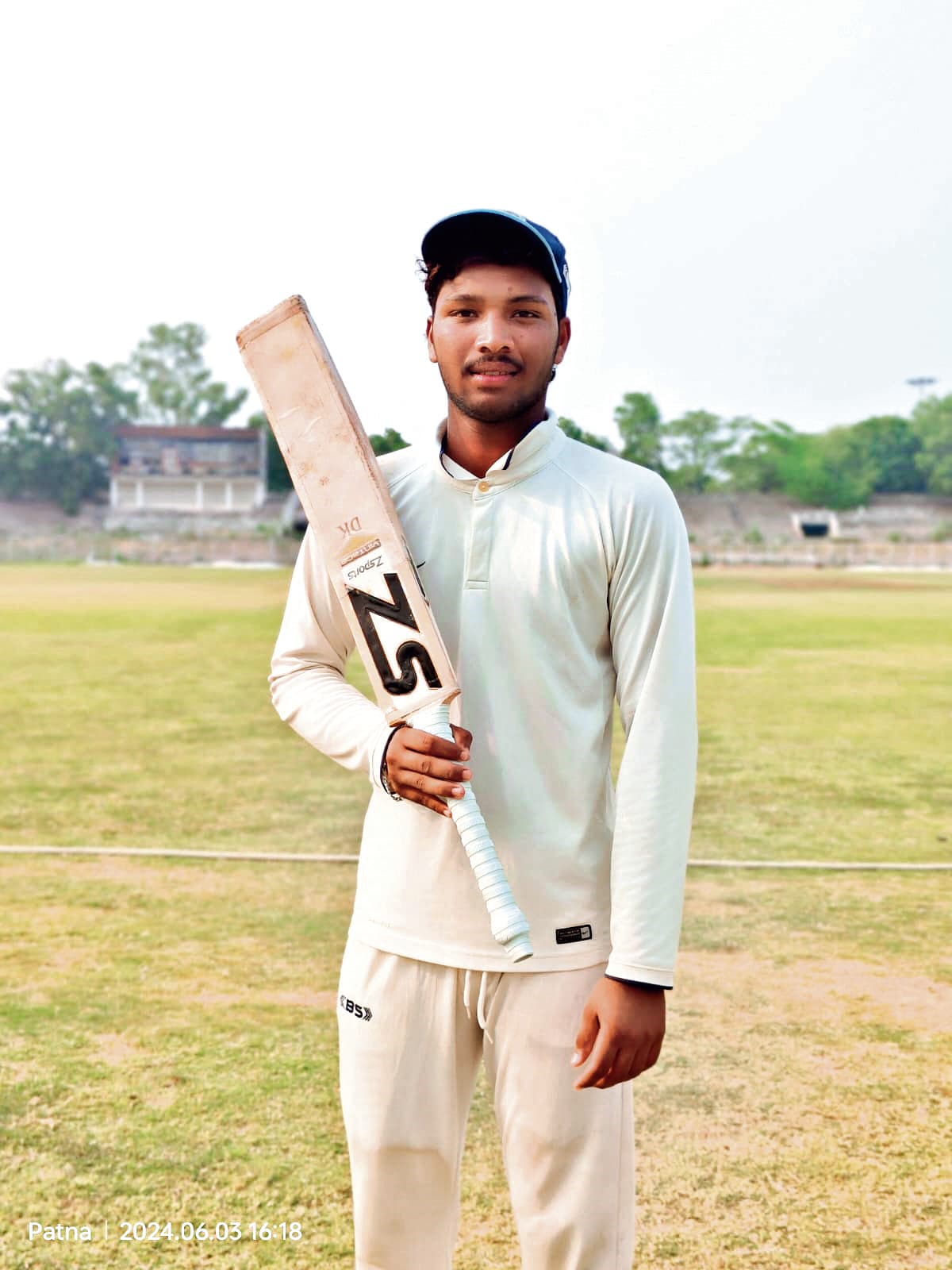 सुपर लीग में पटना के खिलाफ बेगूसराय के पृथ्वी का दोहरा शतक