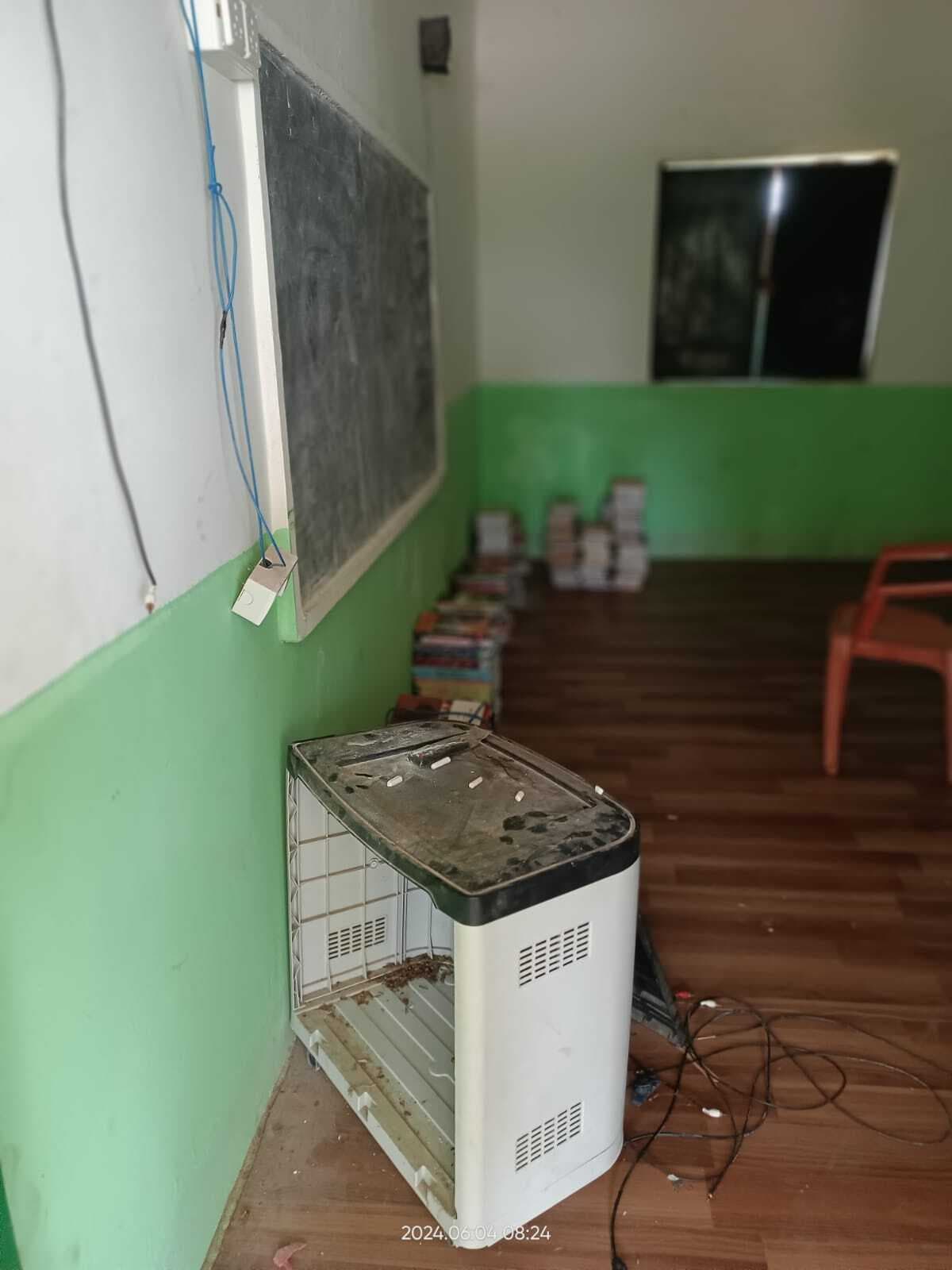 उत्क्रमित बुनियादी उच्च विद्यालय कडबिंधा में हुई चोरी