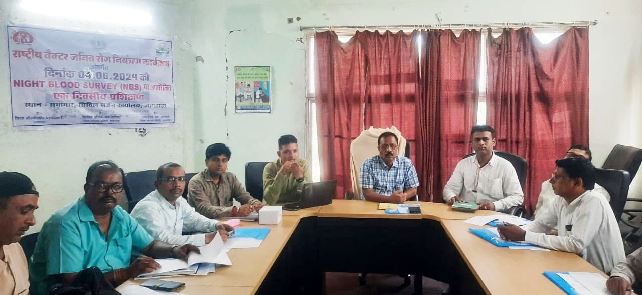 रात्रि रक्त पट्ट संग्रह को लेकर एमपीडब्ल्यू को मिला प्रशिक्षण