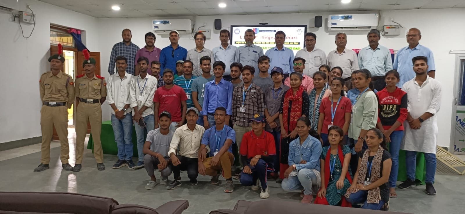 सतत् शांति धन से नहीं बल्कि स्वच्छ पर्यावरण से ही मिलती है: प्राचार्य