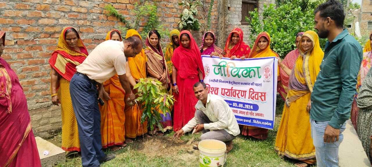 पौधरोपण के लिए आमजन को प्रेरित करें जीविका दीदी