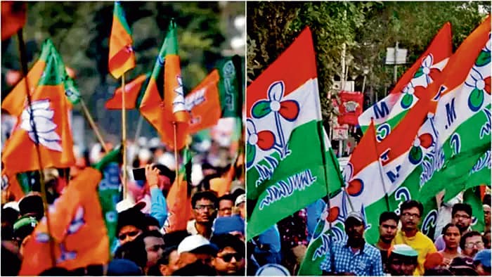 तृणमूल ने जंगल महल में बढ़त बनायी, भाजपा मतुआ पट्टी में रही मजबूत