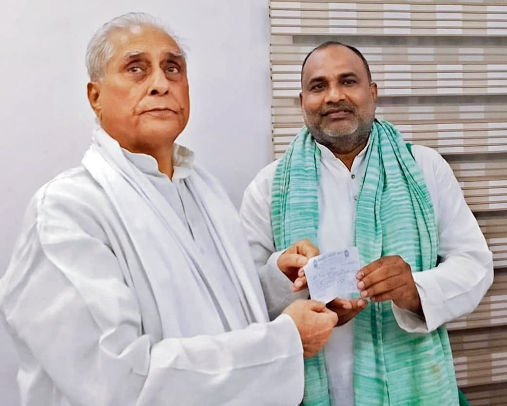 पूर्व विधायक भाई दिनेश राजद में हुए शामिल