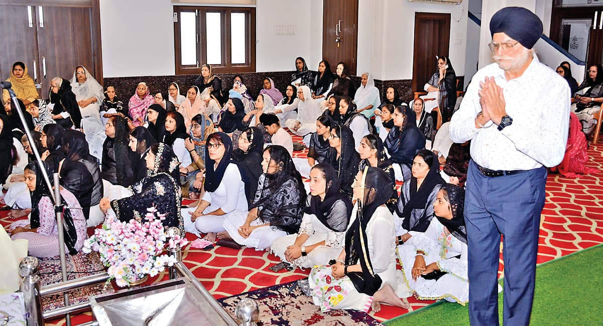 सुखमनी साहिब के पाठ का समापन