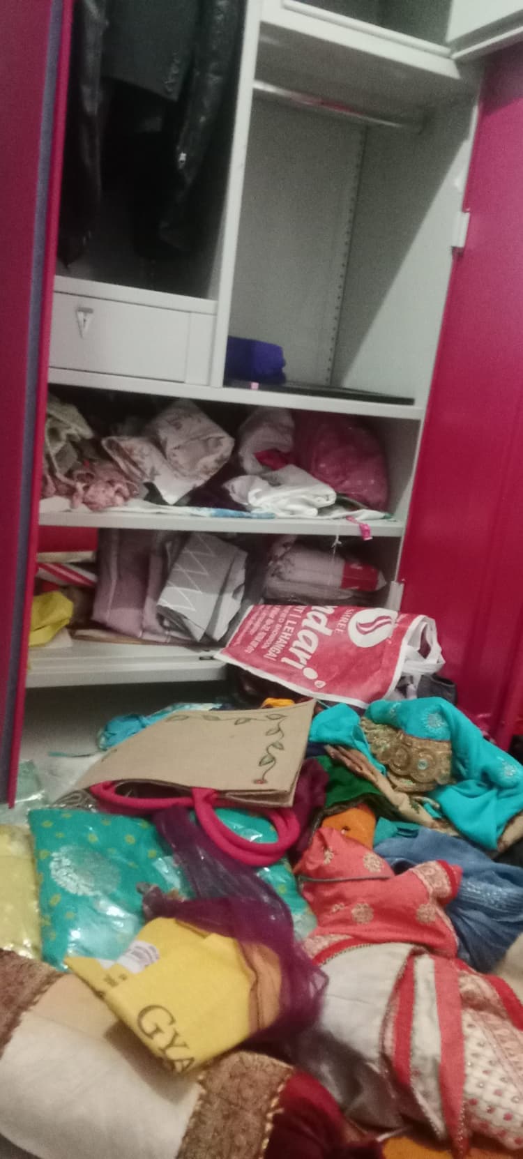 वनकर्मी व परिजनों को कमरे में बंद कर दस लाख की चोरी