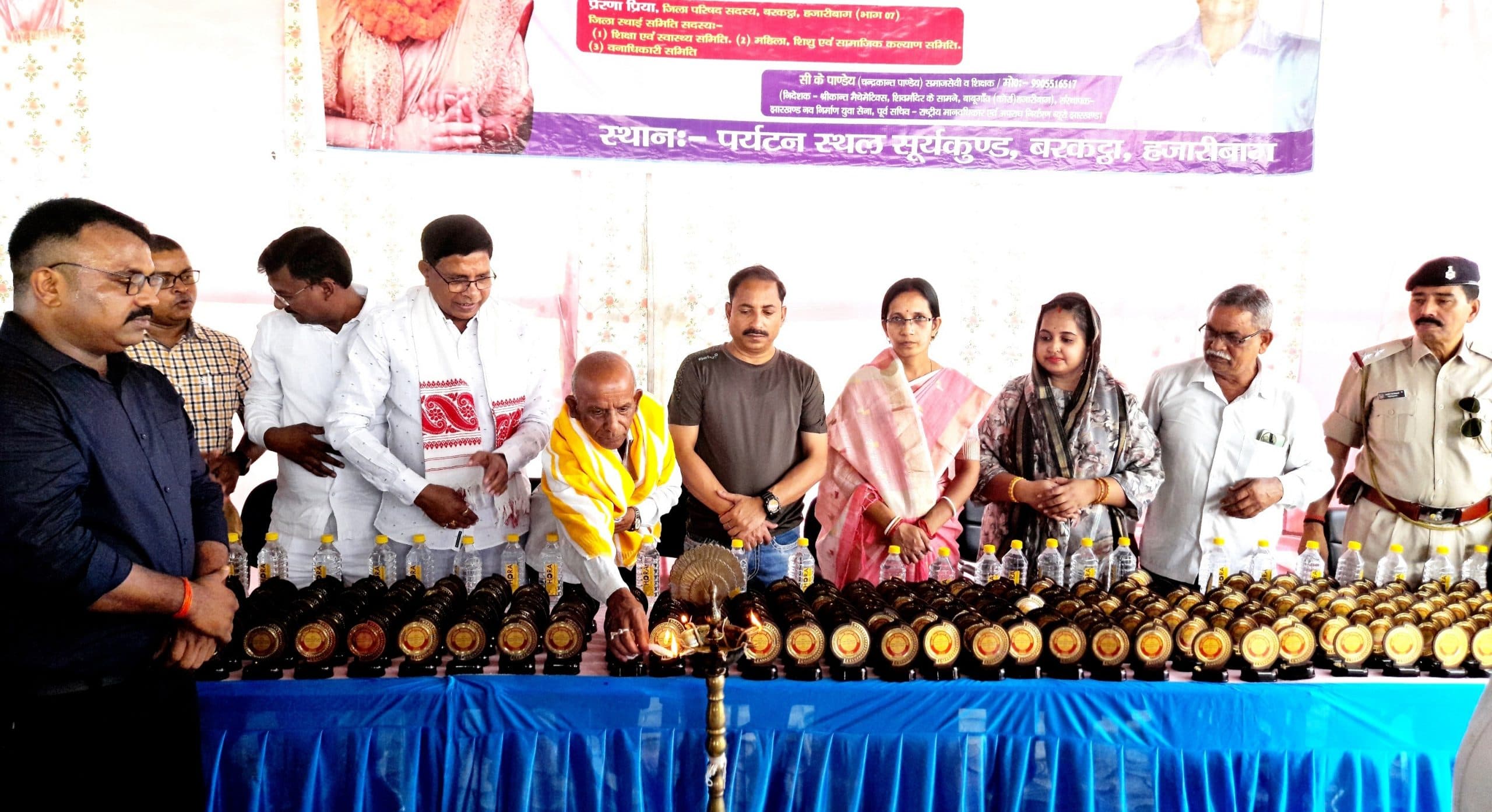 सूर्यकुंड में प्रतिभावान विद्यार्थियों को मिला सम्मान