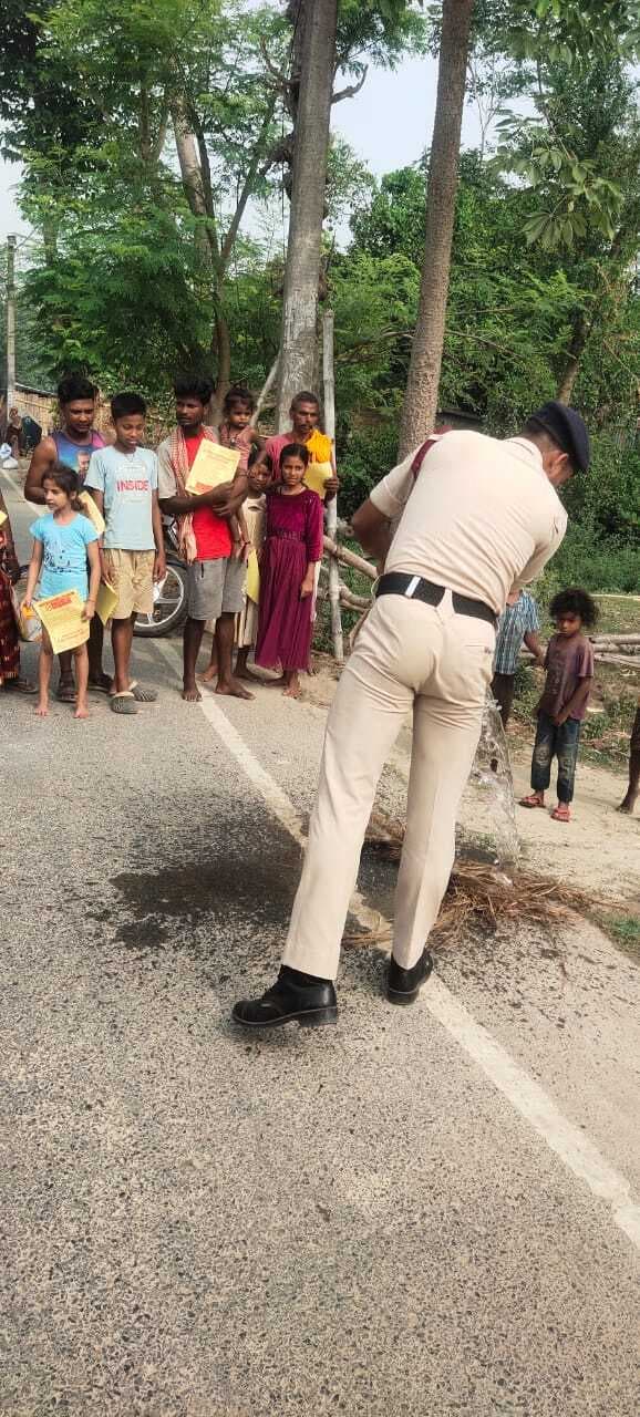 आग से बचाव को लेकर चलाया जागरूकता अभियान