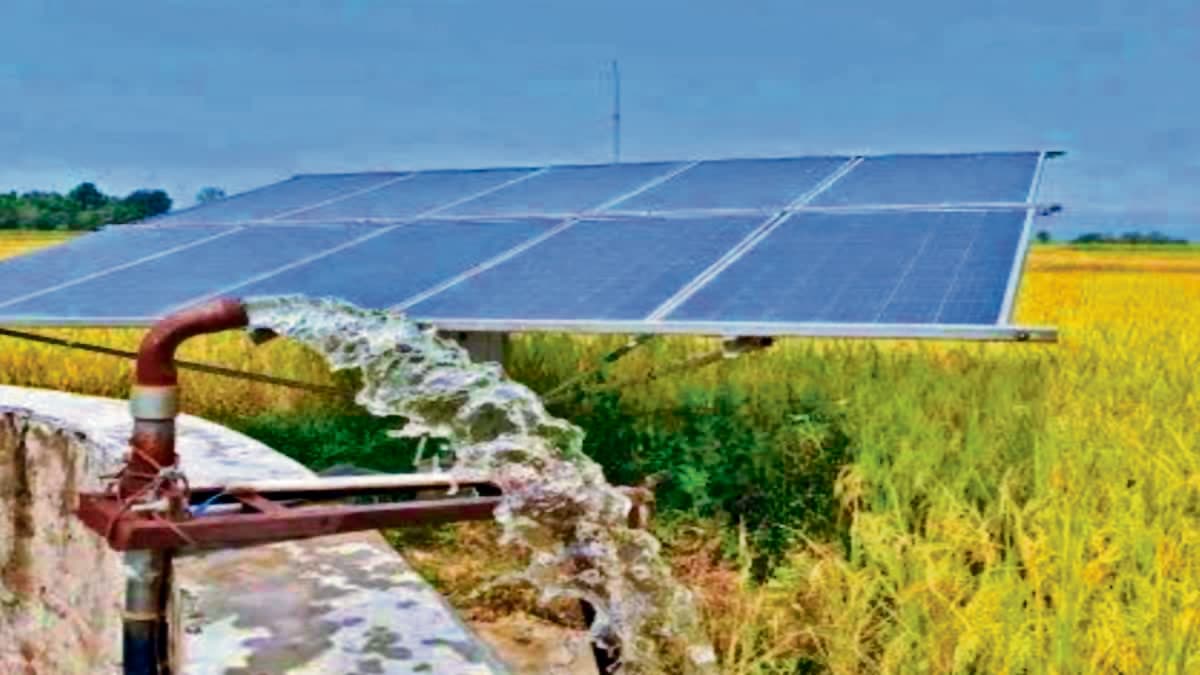 जमीन पर नीचे खेती, ऊपर सोलर प्लांट लगा किसान बढ़ा सकेंगे अपनी आमदनी
