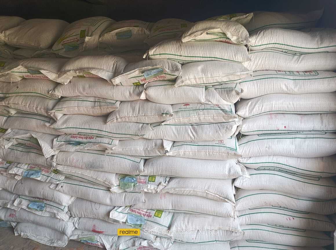 कुंडहित लैंप्स से धान के बीज का वितरण शुरू