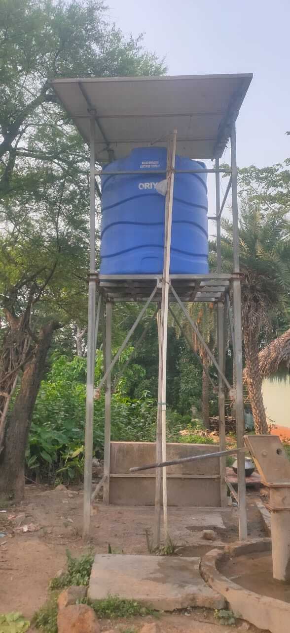 सरायबिंधा में आठ माह से सोलर संचालित मिनी जल मीनार खराब, ग्रामीण परेशान