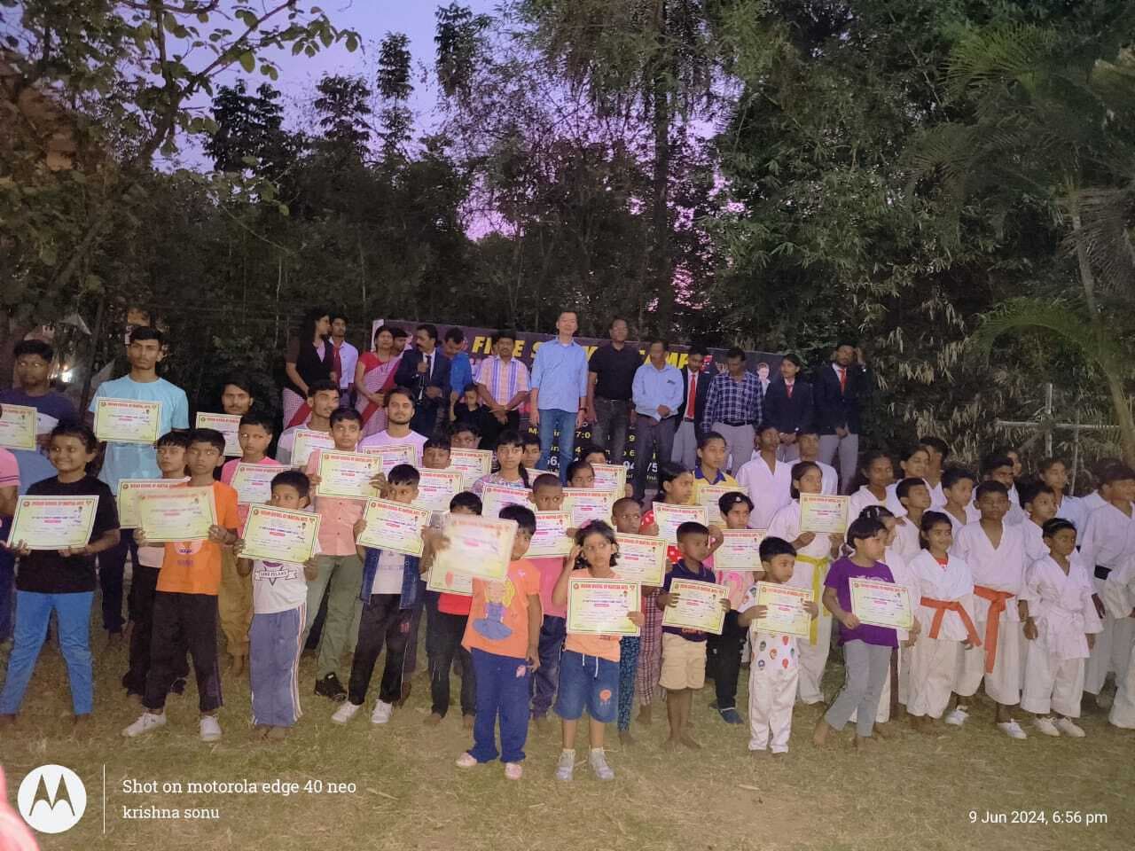 कराटे समर कैंप का समापन, 50 बच्चों को मिला प्रशिक्षण