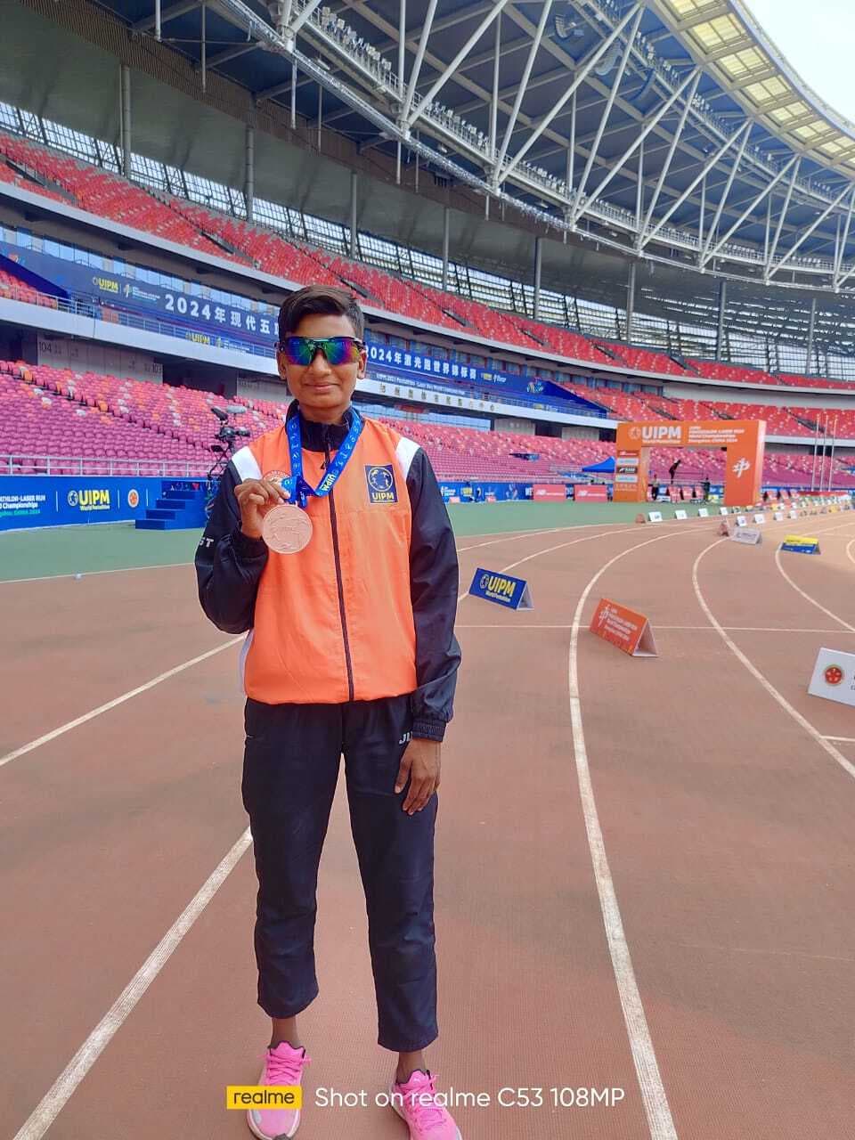 मॉर्डन पेंटाथलॉन विश्व चैंपियनशिप में झारखंड की अनु ने जीता कांस्य पदक