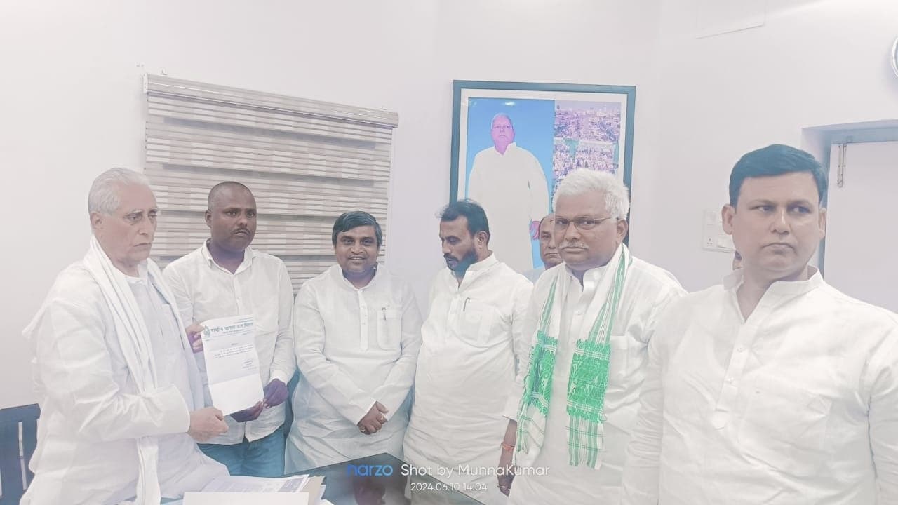 मुन्ना बने मोरवा प्रखंड राजद अध्यक्ष