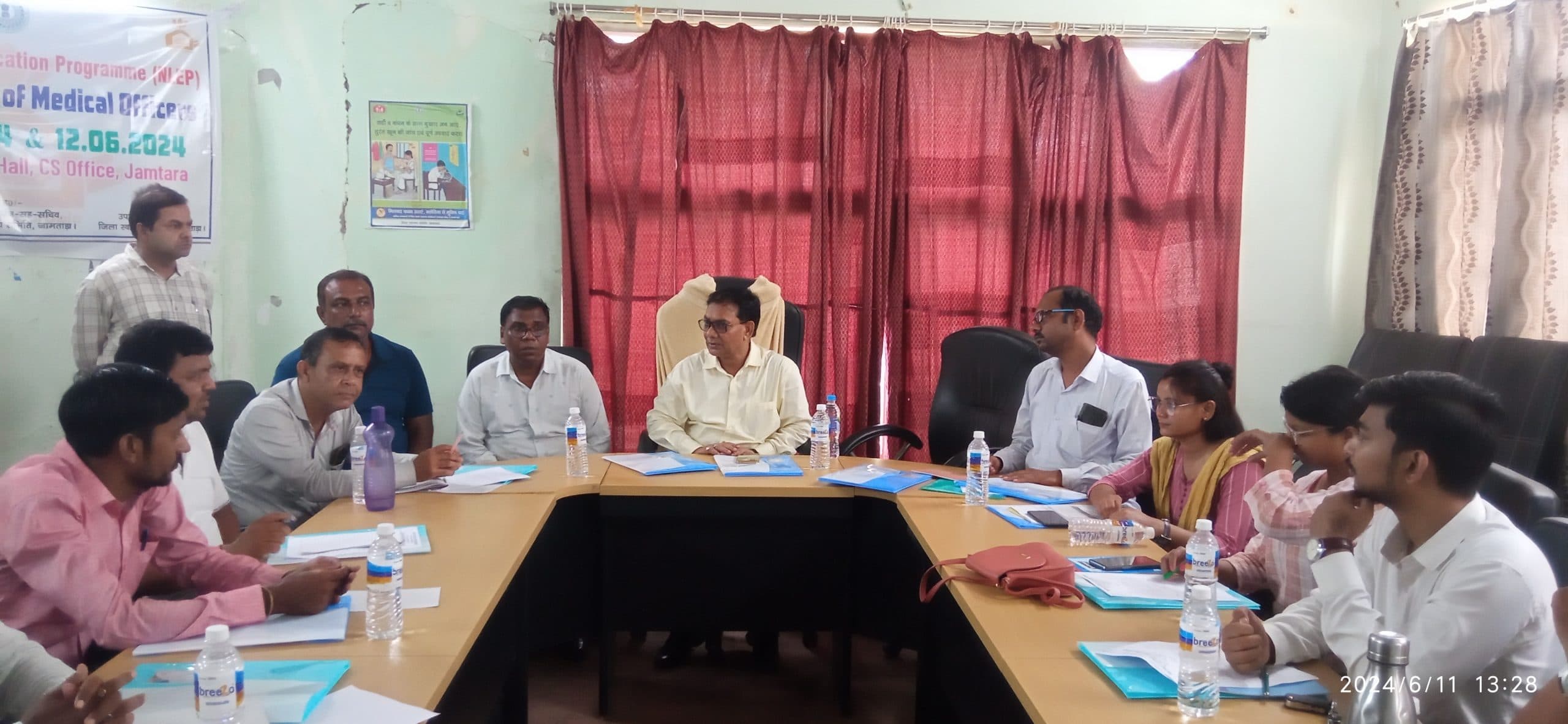 नये कुष्ठ रोगी खोज के लिए चिकित्सकों को दिया गया प्रशिक्षण