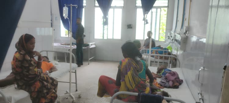 सदर अस्पताल में मौसमी बीमारी से पीड़ित मरीजों की बढ़ी संख्या