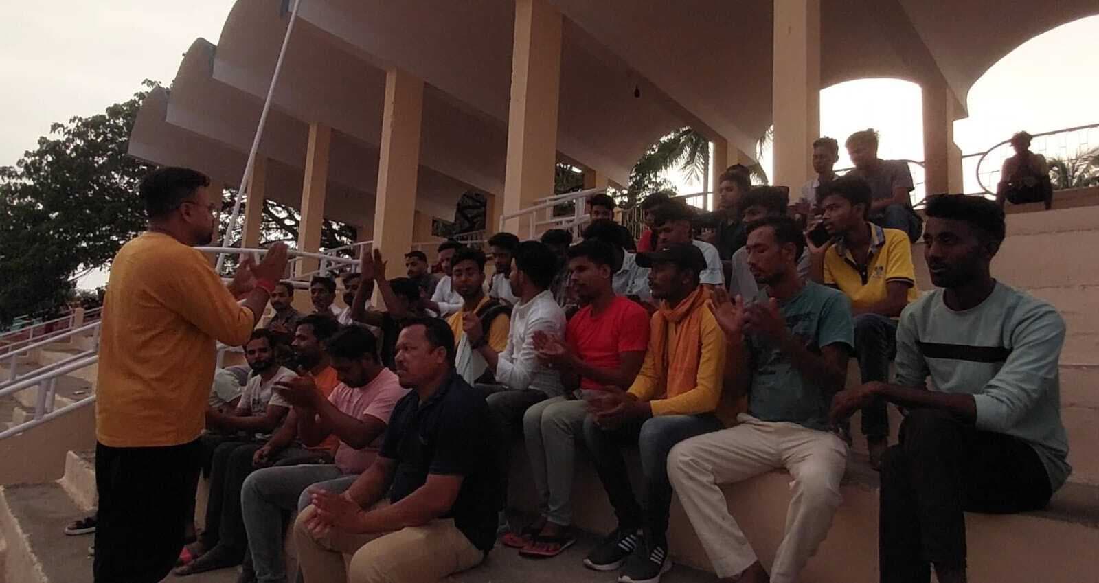 शहर के कई युवाओं ने जेबीकेएसएस का थामा दामन