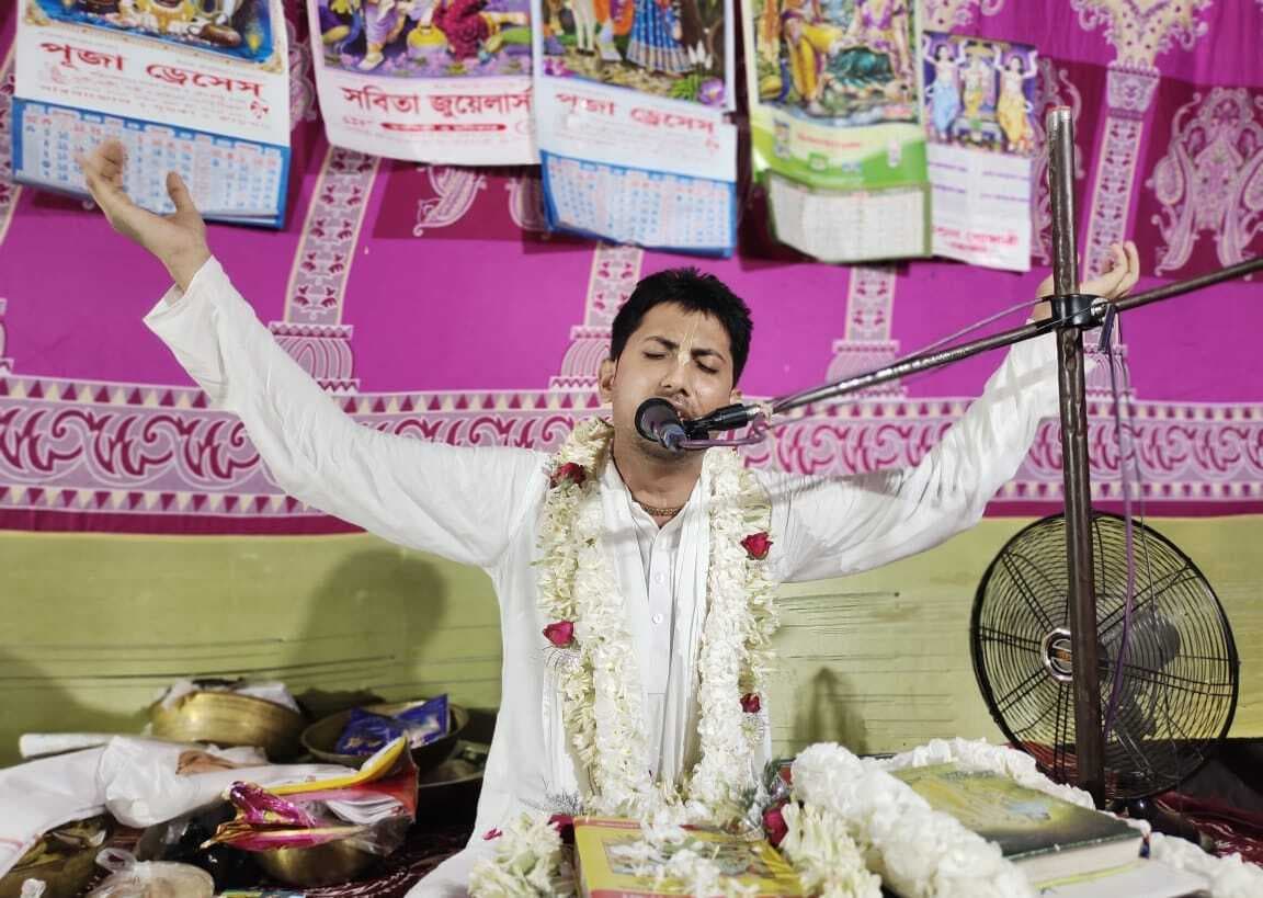 सुदामा चरित व परीक्षित मोक्ष प्रसंग के साथ श्रीमद् भागवत कथा का विराम