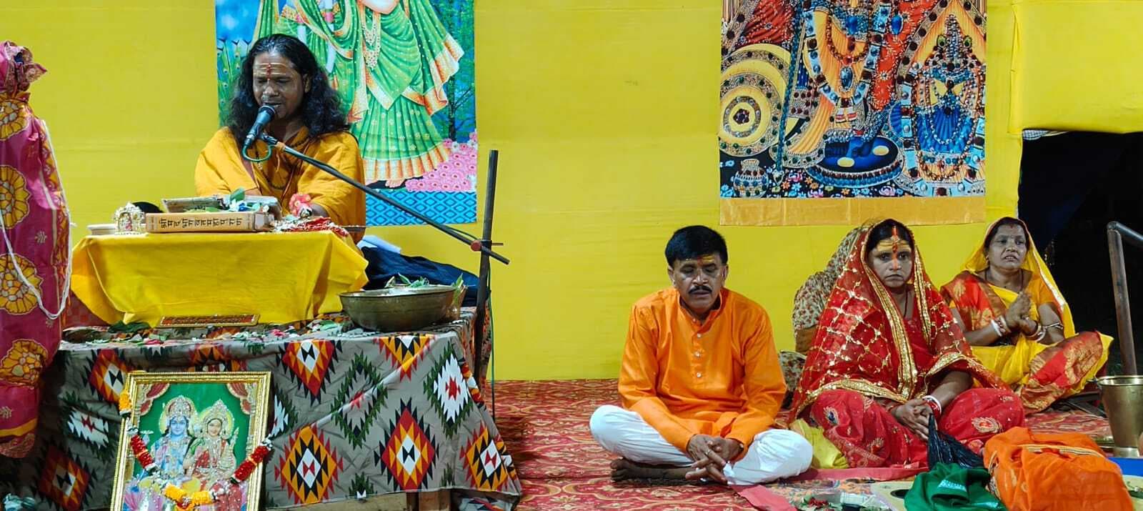 भागवत कथा सुनने से अहंकार का होता है नाश : व्यासानंद महाराज