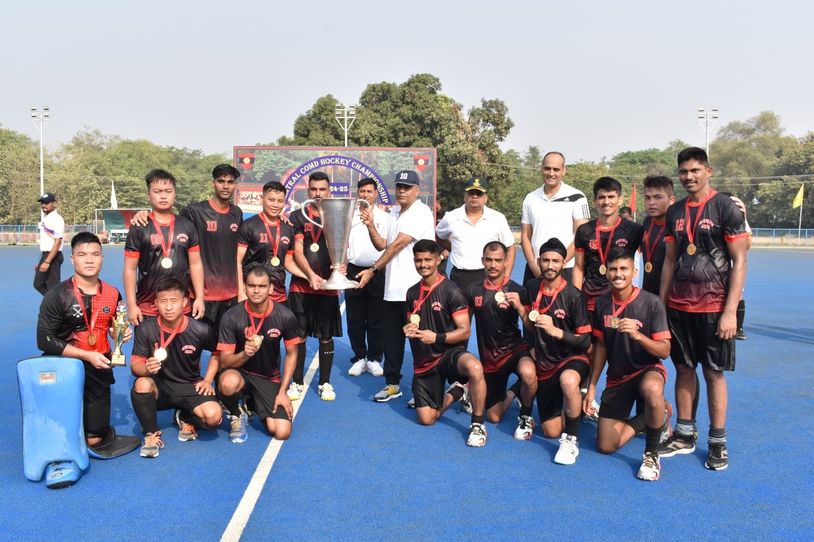 उत्तर भारत एरिया ने शील्ड पर किया कब्जा