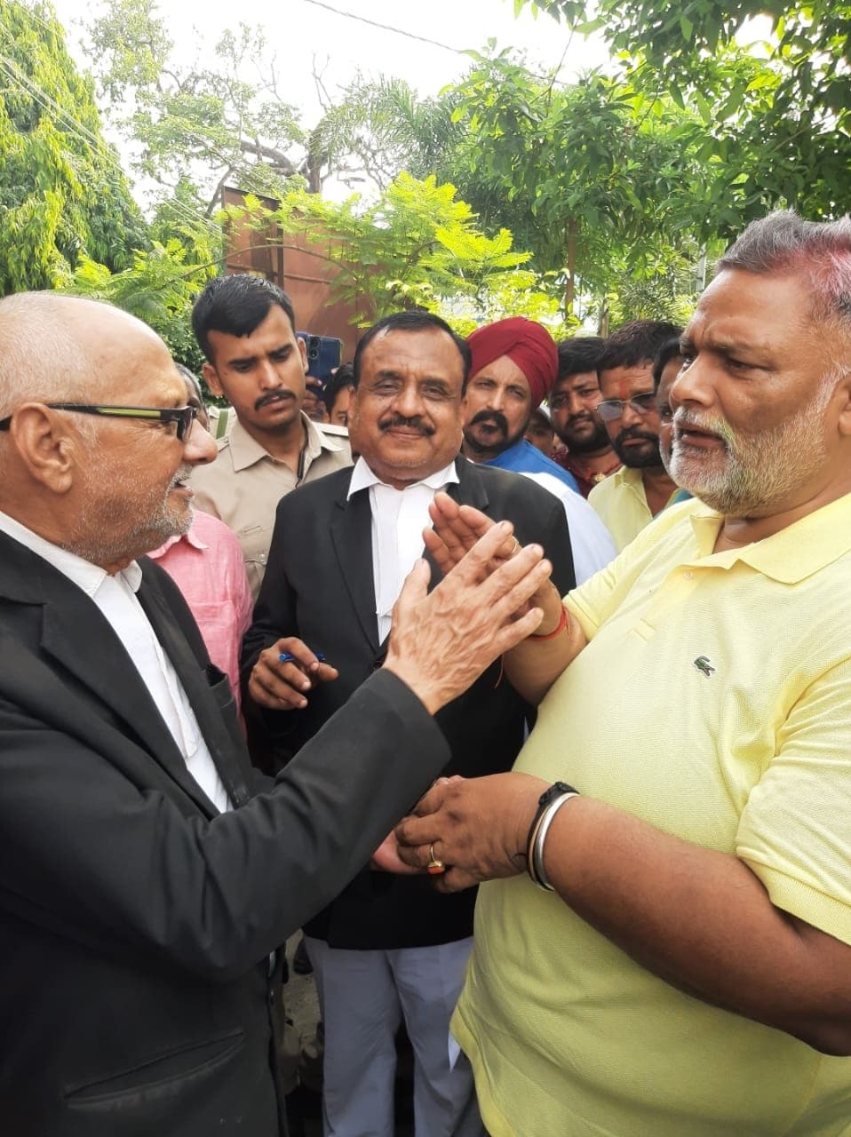 रंगदारी व धमकी देने के मामले में पप्पू यादव को मिली जमानत