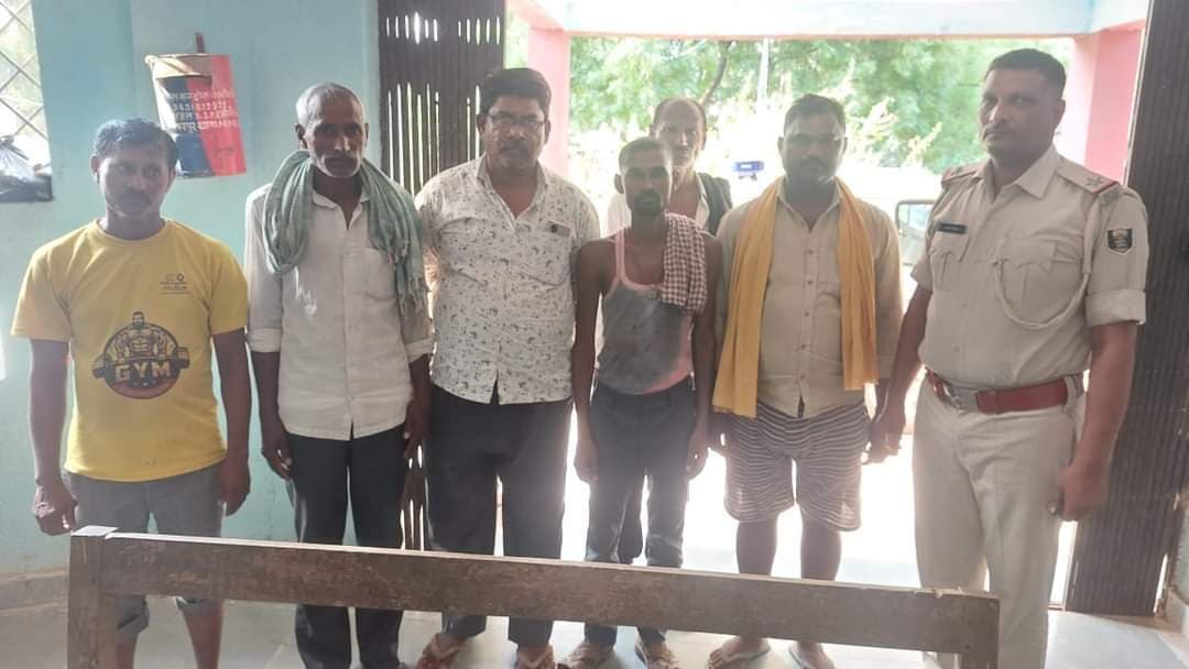 अकबरपुर थाना में करायी गयी गुंडा परेड